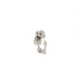 La Dragonne Mini Ring / Silver & Sapphire Collar