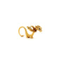 La Dragonne Long Ring / Gold Vermeil & Plain Collar