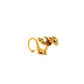 La Dragonne Long Ring / Gold Vermeil & Plain Collar