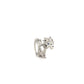 La Dragonne Long Ring / Silver & Plain Collar