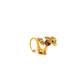 La Dragonne Long Ring / Gold Vermeil & Plain Collar