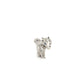 La Dragonne Long Ring / Silver & Plain Collar