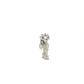 La Dragonne Mini Ring / Silver & Sapphire Collar