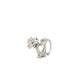 La Dragonne Long Ring / Silver & Plain Collar