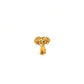 La Dragonne Long Ring / Gold Vermeil & Plain Collar