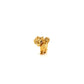 La Dragonne Long Ring / Gold Vermeil & Plain Collar