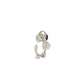 La Dragonne Mini Music Ring / Silver