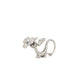 La Dragonne Long Ring / Silver & Plain Collar