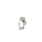 La Dragonne Mini Ring / Silver & Plain Collar