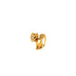 La Dragonne Long Ring / Gold Vermeil & Plain Collar