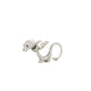 La Dragonne Long Ring / Silver & Plain Collar