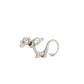 La Dragonne Long Ring / Silver & Plain Collar