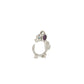 La Dragonne Mini Music Ring / Silver