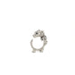 La Dragonne Mini Ring / Silver & Sapphire Collar