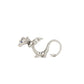 La Dragonne Long Ring / Silver & Plain Collar
