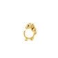 La Dragonne Mini Ring / Gold Vermeil & Plain Collar