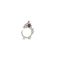 La Dragonne Mini Music Ring / Silver