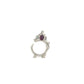 La Dragonne Mini Music Ring / Silver