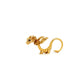La Dragonne Long Ring / Gold Vermeil & Plain Collar
