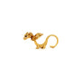 La Dragonne Long Ring / Gold Vermeil & Plain Collar