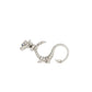 La Dragonne Long Ring / Silver & Plain Collar