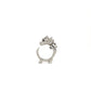 La Dragonne Mini Ring / Silver & Sapphire Collar