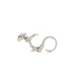 La Dragonne Long Ring / Silver & Plain Collar