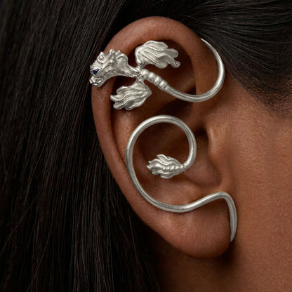 La Dragonne Ear Wrap / Silver