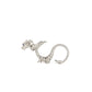 La Dragonne Long Ring / Silver & Plain Collar