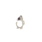 La Dragonne Mini Music Ring / Silver