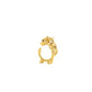 La Dragonne Mini Ring / Gold Vermeil & Plain Collar