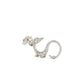 La Dragonne Long Ring / Silver & Plain Collar