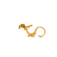 La Dragonne Long Ring / Gold Vermeil & Plain Collar