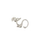 La Dragonne Long Ring / Silver & Plain Collar