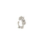 La Dragonne Mini Ring / Silver & Plain Collar