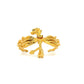 La Dragonne Cuff / Gold Vermeil & Sapphire Collar