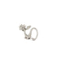 La Dragonne Long Ring / Silver & Plain Collar