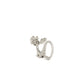 La Dragonne Long Ring / Silver & Plain Collar