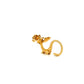 La Dragonne Long Ring / Gold Vermeil & Plain Collar