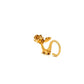 La Dragonne Long Ring / Gold Vermeil & Plain Collar