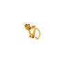 La Dragonne Long Ring / Gold Vermeil & Plain Collar