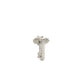 La Dragonne Long Ring / Silver & Plain Collar