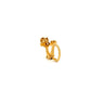La Dragonne Long Ring / Gold Vermeil & Plain Collar
