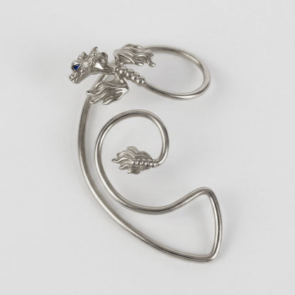 La Dragonne Ear Wrap / Silver