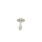 La Dragonne Long Ring / Silver & Plain Collar