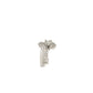La Dragonne Long Ring / Silver & Plain Collar