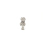La Dragonne Mini Ring / Silver & Plain Collar