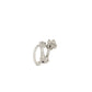 La Dragonne Long Ring / Silver & Plain Collar