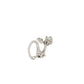 La Dragonne Long Ring / Silver & Plain Collar