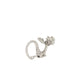 La Dragonne Long Ring / Silver & Plain Collar
